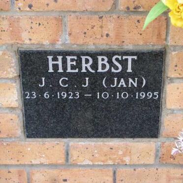 HERBST J.C.J. 1923-1995