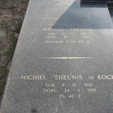 NEETHLING Michiel Theunis 1906-1996 :: DE KOCK Michiel Theunis 1943-1995