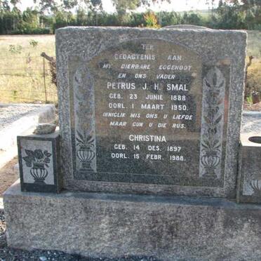 SMAL Petrus J.H. 1888-1950 &amp; Christina 1897-1988