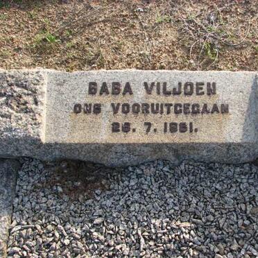 VILJOEN Baba  -1951