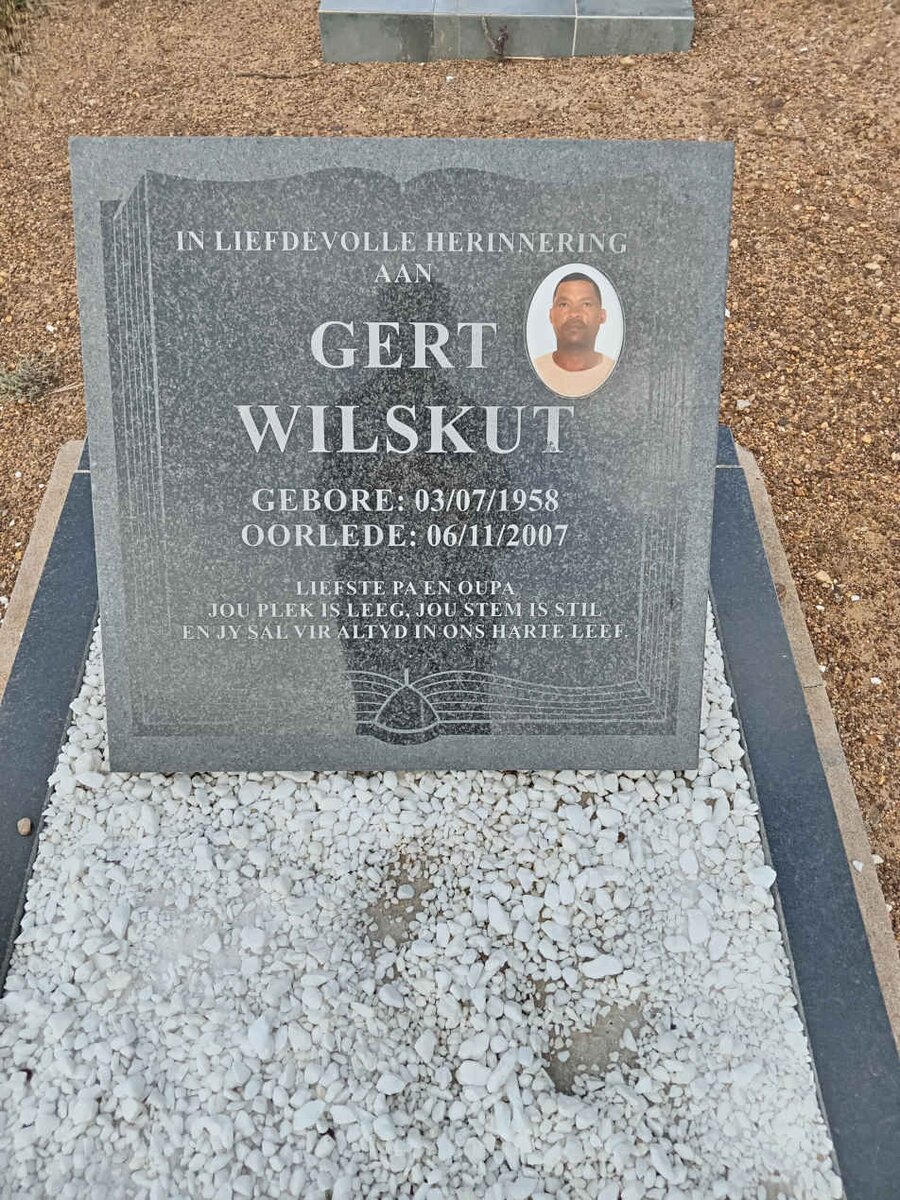WILSKUT Gert 1958-2007