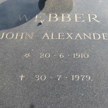 WEBBER John Alexander 1910-1979