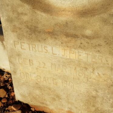 PIETERSE Petrus L.J. 1861-1941