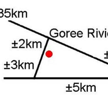 1. Rigting aanwyser kaart van Begraafplaas