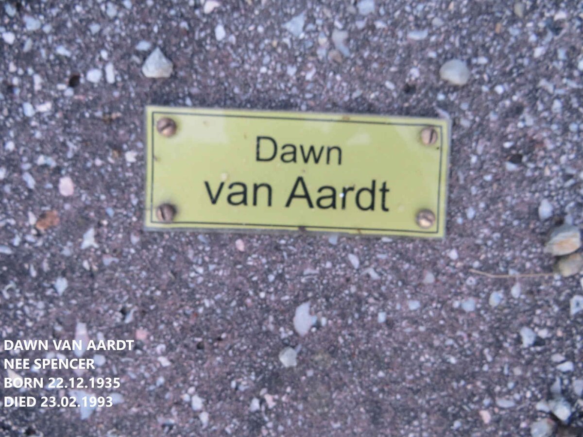 AARDT Dawn, van