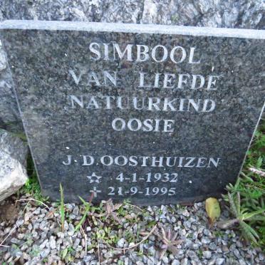 OOSTHUIZEN J.D. 1932-1995