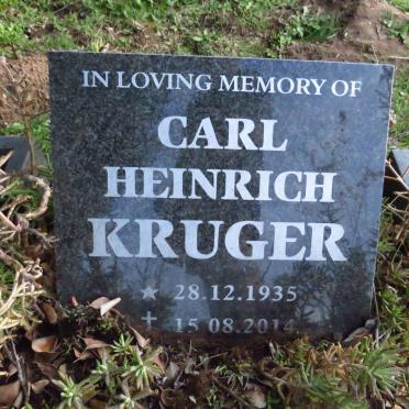 KRUGER Carl Heinrich 1935-2014