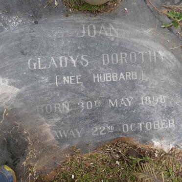 OLIVIER Joan Gladys Dorothy nee HUBBARD 1898-1975