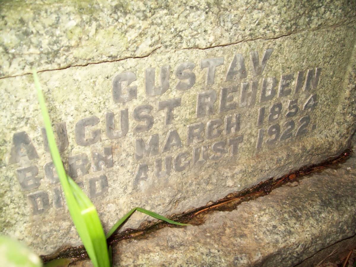 REHBEIN Gustav August 1854-1922