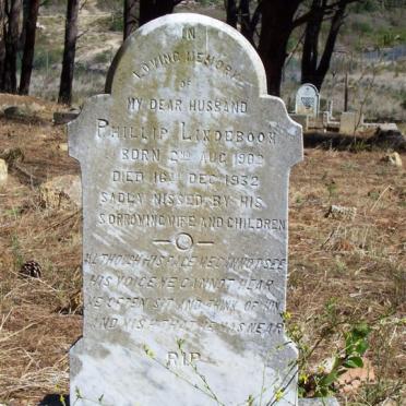 LINDEBOOM Phillip 1902-1932