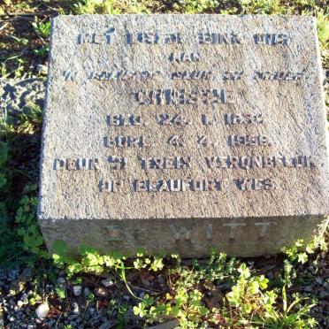 WITT ??, de 18??-1956