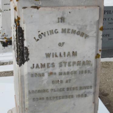 STEPHAN William James 1859-1903