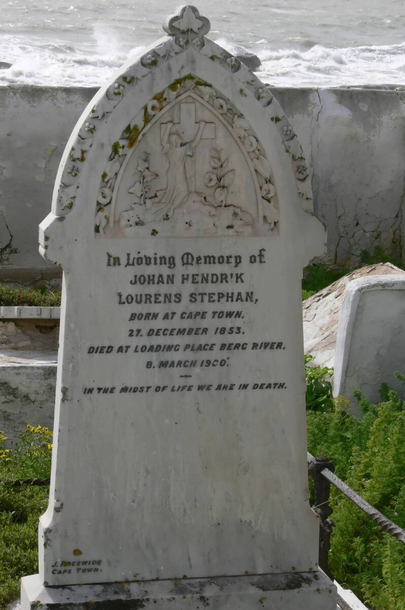 STEPHAN Johan Hendrik Lourens 1853-1900