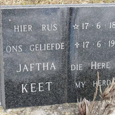 KEET Jaftha 1896-1986