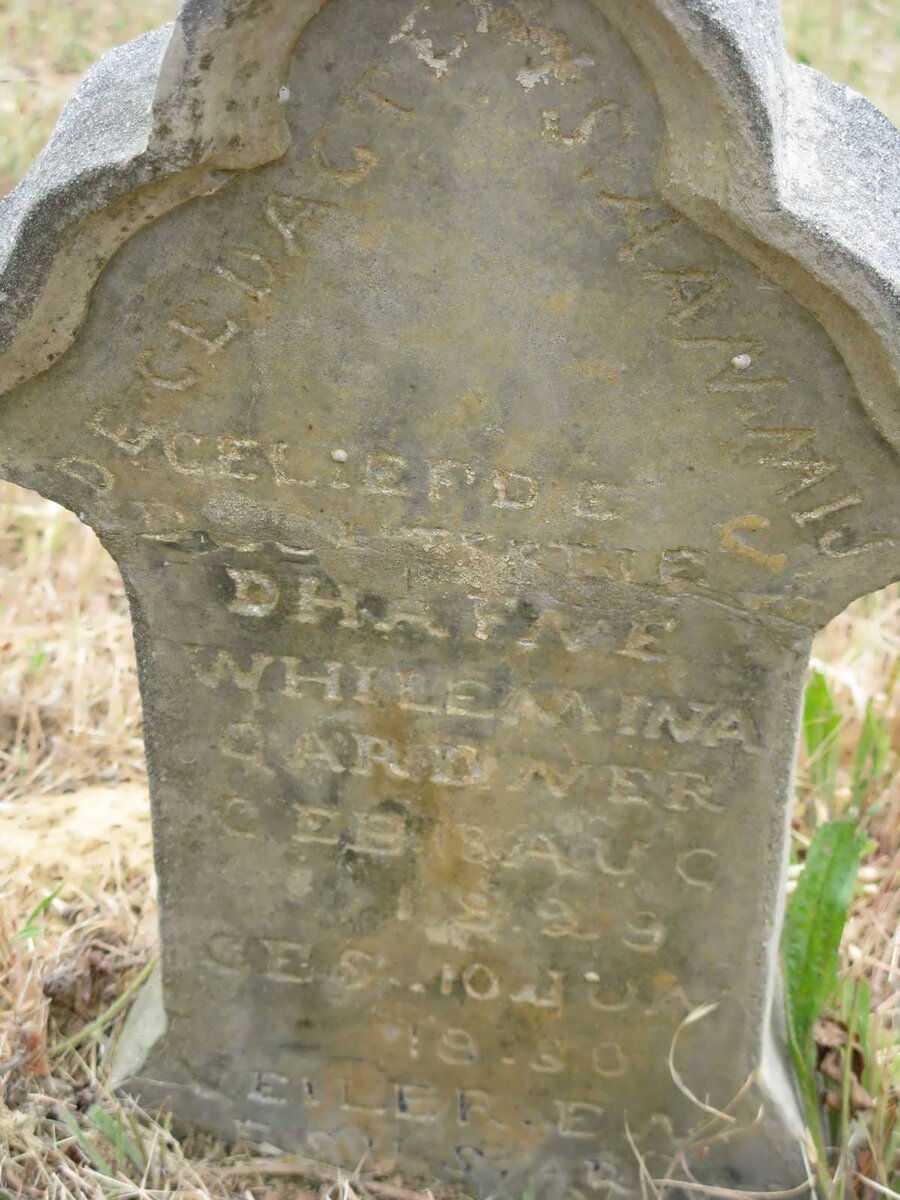 GARDINER Dhafne Whilemina 1929-1930