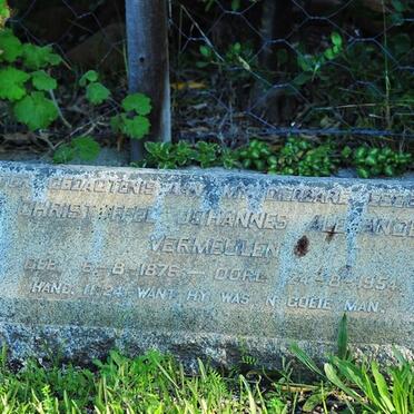 VERMEULEN Christoffel Johannes Alexander 1876-1954