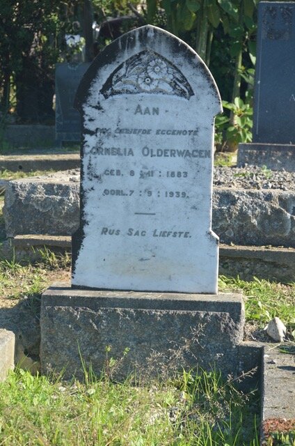 OLDERWAGEN Cornelia 1883-1939