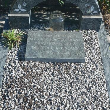 ROSSOUW Du Toit 1932-2011 :: ROSSOUW Andre 19?7-1972