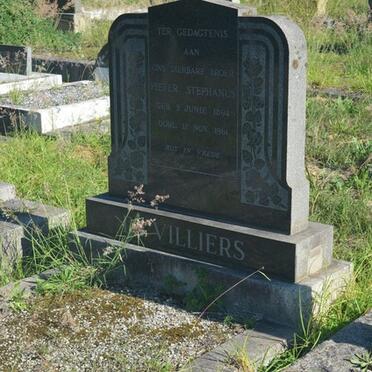 VILLIERS Pieter Stephanus, de 1894-1961