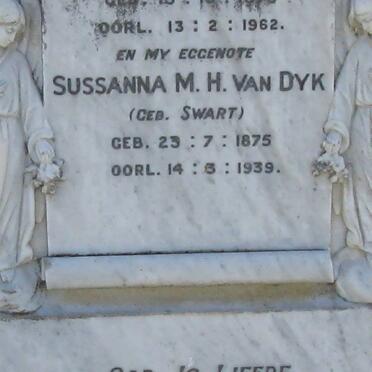 DYK Wessel J., van 1875-1962 &amp; Sussanna M. H. SWART 1875-1939