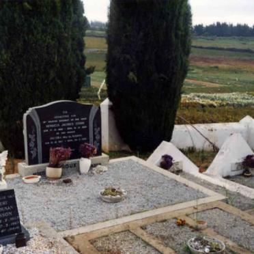 Western Cape, STELLENBOSCH district, Keerweder 2, farm cemetery