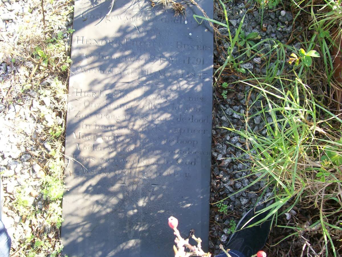 BEYERS Hendrik Philippus 1791-1847