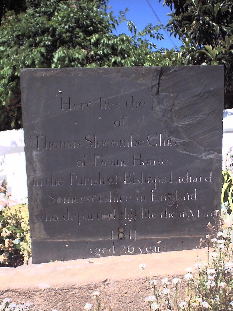 GLUB Thomas Slocombe  -1811