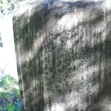 ALEXANDER Jacoba -1972