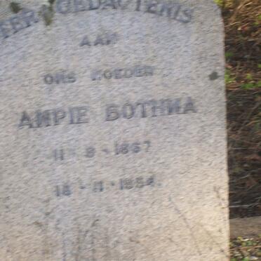 BOTHMA Ampie 1867-1954