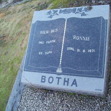 BOTHA Ronnie -1971