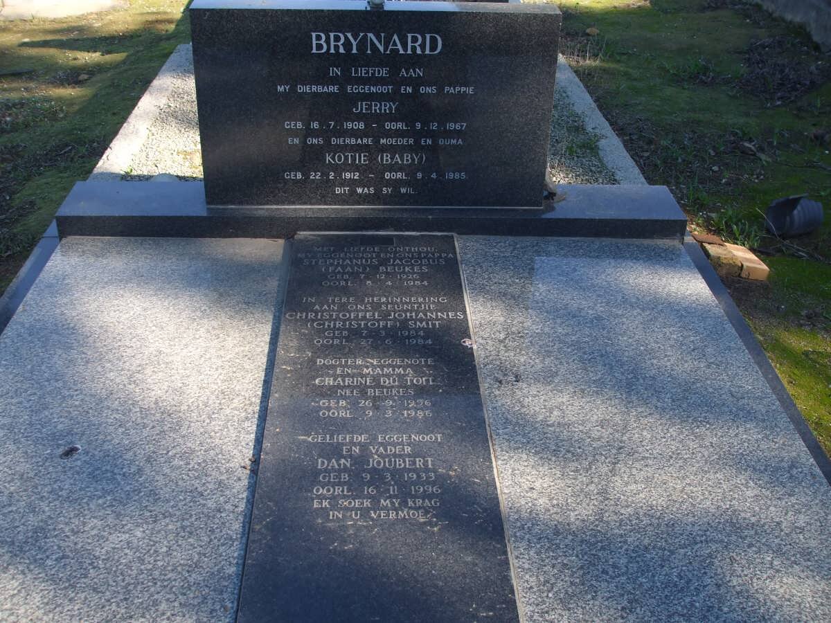 BRYNARD :: BEUKES :: SMIT :: DU TOIT :: JOUBERT