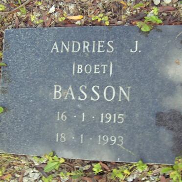 BASSON Andries J. 1915-1993