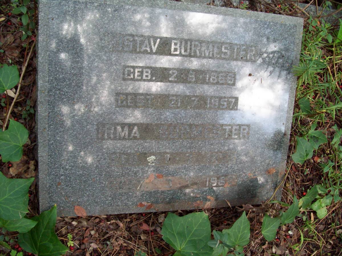 BURMESTER  Gustav 1866-1957 &amp; Irma 1875 -1962