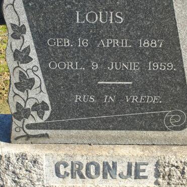 CRONJE Louis 1887-1959