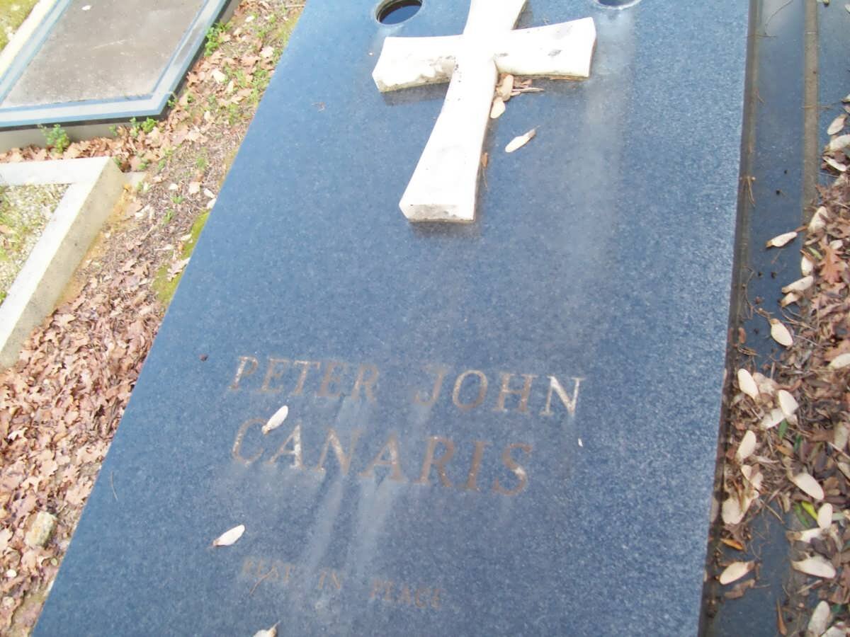 CANARIS Peter John