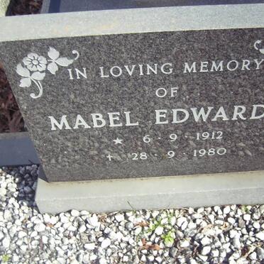 EDWARDS Mabel 1912-1980