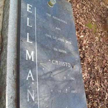 ELLMAN Christo 1961-1985