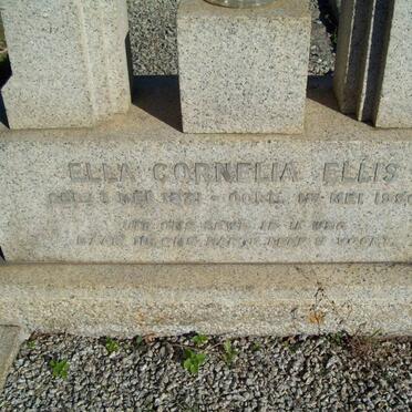 ELLIS Ella Cornelia 1931-1950