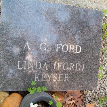 FORD  A.G. :: KEYSER Linda nee FORD