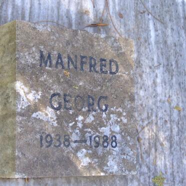 GEORG Manfred 1938-1988