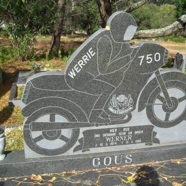 GOUS Werner 1974-1995