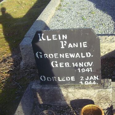 GROENEWALD Fanie 1941-1944