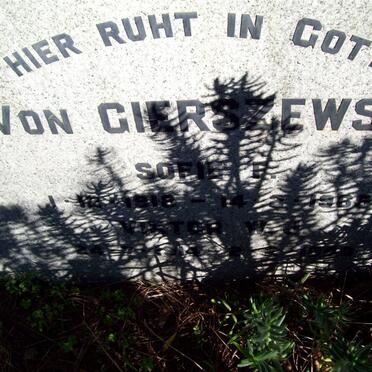 GIERSZEWSKI Sofie F., von 1968-1980