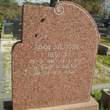 HEUNIS Adam Johannes 1921-1972