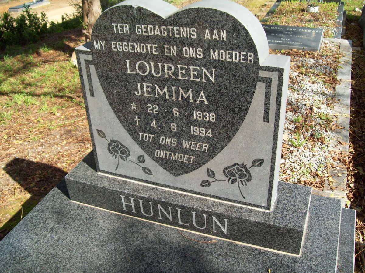 HUNLUN Lourèen Jemima 1938-1994