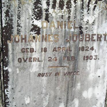 JOUBERT Daniel Johannes 1824-1903