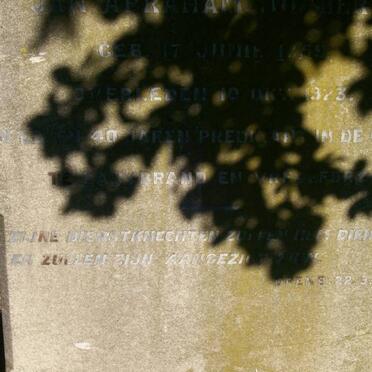 JOUBERT Jan Abraham 1859-1923