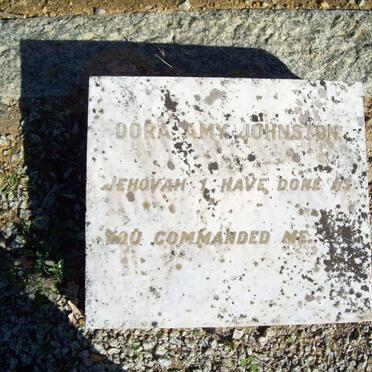 JOHNSTON Dora Amy
