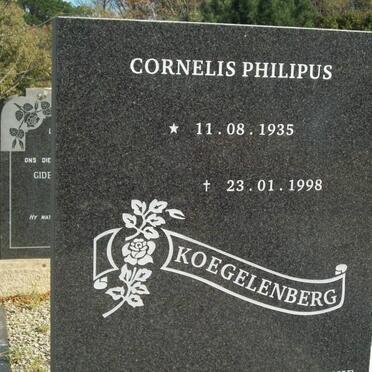 KOEGELENBERG Cornelis Philipus 1935-1998