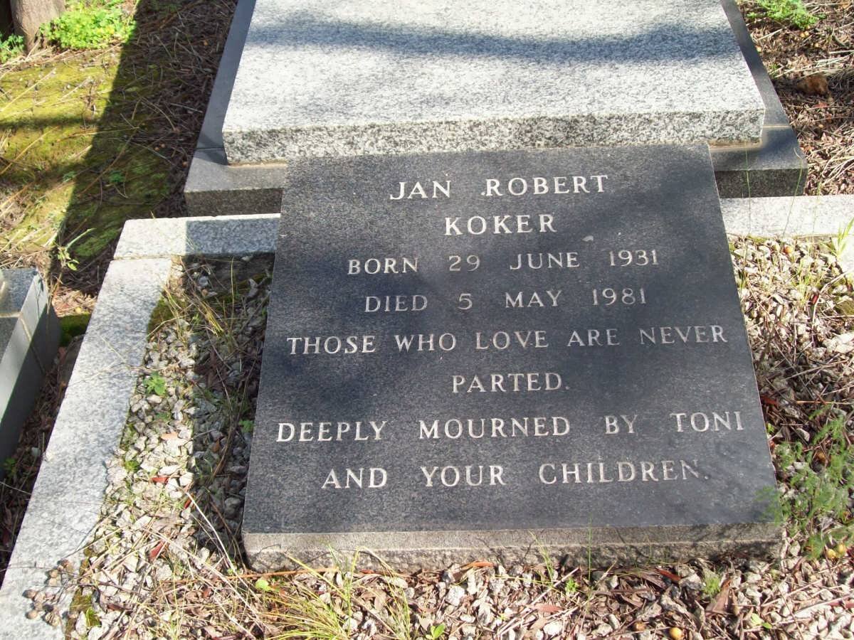 KOKER Jan Robert 1931-1981